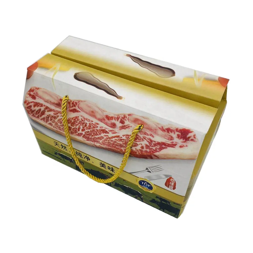 Custom Geïsoleerde Foam Verzending Voedsel Verpakking Doos Koeler Vlees Dozen