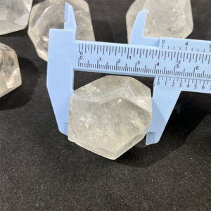 Cristal de quartz naturel poli, polyèdre énergétique pour la guérison, vente chaude - Product Image 4