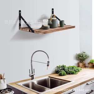 Wooden <b>Wall</b> <b>Shelf</b> Rectangle Multipurpose Durable Living Room Storage <b>Wall</b> <b>Mounted</b> Type 1st Floor - Product Image 1