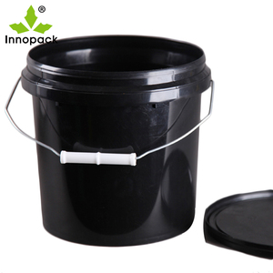 Seaux de stockage 16L avec couvercle de bonne qualité en usine en Chine seau en plastique avec couvercle - Product Image 3