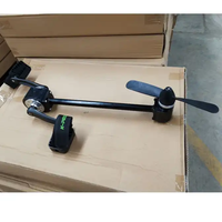 Système de propulsion à pédale pour kayak et planche de surf, en métal, marche avant et arrière, accessoire de pêche haut de gamme, pièce de bateau portable pour l'extérieur