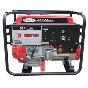 5kw 180a Shw190 Hondawelding Generator Benzine Prijs Draagbare Benzine Lasmachine Generator