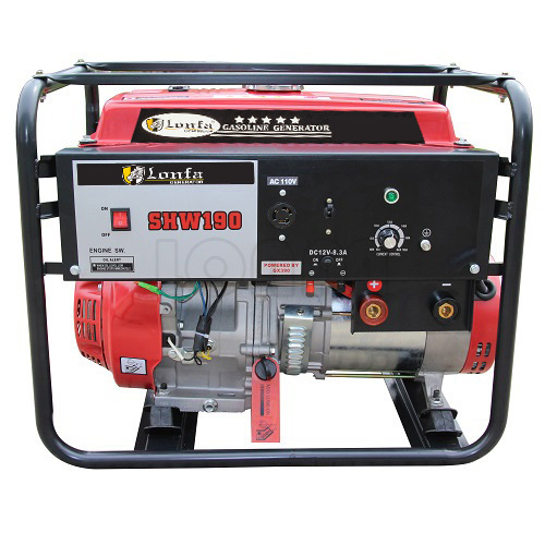 5KW 180A SHW190 HondaWelding Generator Gasoline Price Portable Petrol Welding Machine Generator