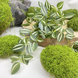 8 Piezas de <span class=keywords><strong>Musgo</strong></span> <span class=keywords><strong>Artificial</strong></span> para Decoración de Micro Paisajes y Bonsáis, Follaje <span class=keywords><strong>Artificial</strong></span> Realista - Product Image 4