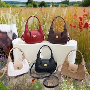 Bolsos de mano tipo cartera con logotipo personalizado de diseñador, bolsos de mano para mujer, bolsos de mano con asa superior y - Product Image 2