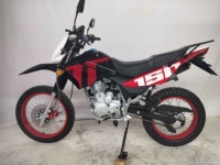 Nouvelle moto tout-terrain 150cc / Motocross 4 temps, manuelle, 5 vitesses, transmission par chaîne, roues à rayons
