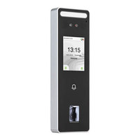 Control de Acceso por Huella Dactilar y Reconocimiento Facial ZKT, Software Libre, Resistente al Agua IP65, para Exteriores, con Registro de Asistencia, TCP/IP, 1000 Usuarios, Sistema Operativo Linux