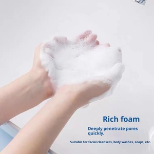 Red de Espuma Facial Sostenible de Algodón para Lavado de Cara y Cuerpo, Herramienta de Limpieza de Jabón Hecha a Mano con Espuma Fina y Suave - Product Image 3