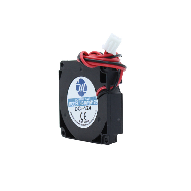 Zhuoming Turbo 4010 12V Micro Cooling Fan High Pressure 3D Printer Blower with Plastic Blades OEM Supported Electric DC Current