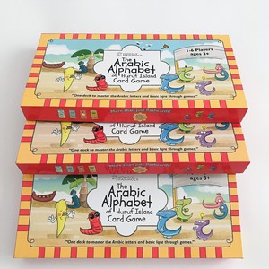 Service d'impression de jeu de cartes mémoire d'alphabet numérique <span class=keywords><strong>arabe</strong></span> animal des douanes pour enfants - Product Image 5