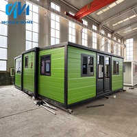 Maison conteneur extensible Qinghong |   Design moderne, solide et respirant |   Maison préfabriquée personnalisable en couleur et en taille |   OEM/ODM pris en charge |   5+
