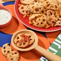 Fabricante Mayorista de Snacks Saludables, Snacks Crujientes Casuales Personalizables, Sabor Picante, Chips de Raíz de Loto