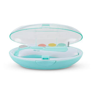 Set de Lima Eléctrica para Uñas de Bebé, Cortaúñas, Pulidor, Herramienta de Manicura Suave para el Cuidado de los Dedos de Recién Nacidos - Product Image 6