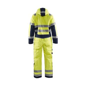 BLAKLADER - 636815303389C46 Multinorm <b>winter</b> <b>overall</b> Yellow/Navy blue - EAN 7330509390825 WORK <b>OVERALLS</b> - Product Image 2