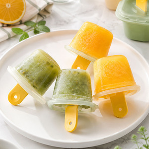 Bac à glaçons 2-en-1 avec système de dépose par pression, moule à glace grand format de 50 ml sans BPA de qualité alimentaire avec couvercle pour cuisine, café et bar à domicile - Product Image 4