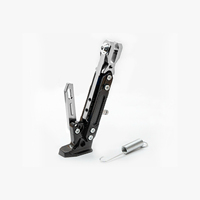 Béquille latérale universelle réglable en aluminium CNC pour moto, moto tout-terrain, vélo électrique, durable, pour le stationnement