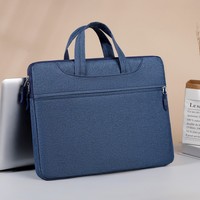 Sac d'ordinateur universel 15 pouces en tissu Oxford pour le commerce transfrontalier, sacoche d'affaires légère et durable avec fermeture éclair 37