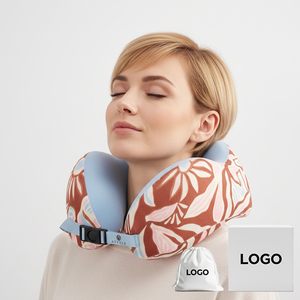 BUYUE Oreiller De Voyage Pour Avion - Coussin De Nuque à 360