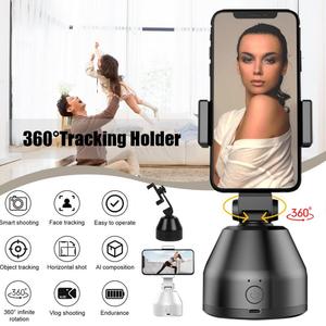 <span class=keywords><strong>Apai</strong></span> genio rotación de 360 Robot cámara de vídeo inteligente disparar Auto cara objeto de seguimiento titular del teléfono - Product Image 4