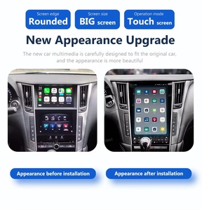 Autoradio Android vertical à écran tactile intelligent avec navigation GPS et lecteur DVD pour Infiniti Q50/Q60 2015 - 2020 - Product Image 2