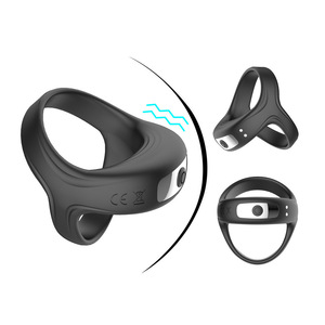 Anillo Vibrador para Pene, 10 Frecuencias, Doble Bucle, Silicona, Retrasa <span class=keywords><strong>la</strong></span> Eyaculación, Carga Magnética, Resistente al Agua IPX6, Juguete Sexual para Hombres Adultos - Product Image 6