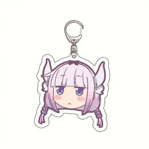 พวงกุญแจอะคริลิค คันน่า คามุย จากอนิเมะเรื่อง คุณโคบายาชิ สาวใช้ปีศาจ  สำหรับสาวๆ คอสเพลย์ - Product Image 5