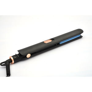 مكواة شعر كهربائية سيراميكية احترافية من إن بي وايد مع شاشة إل إي دي ودرجات حرارة متعددة تصل إلى 200 درجة مئوية للاستخدام الخارجي والفنادق والمنازل - Product Image 2