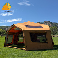 Carpa Inflable Familiar para Acampar al Aire Libre, Personalizable, Impermeable, Grande, para Aventuras al Aire Libre