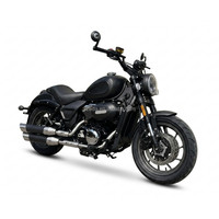 Moto Scrambler Rétro Classique Vintage Cafe Racer Moto de Rue Tout-Terrain Dual Sport