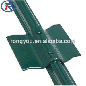 <span class=keywords><strong>Poteau</strong></span> en acier en U de sécurité européen, finition thermolaquée, plaque d'ancrage, hauteur 8 pieds, pour l'élevage, l'agriculture et le jardinage, modélisation 3D - Product Image 6