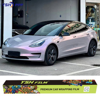 Film de protection de peinture (PPF) PET ultra brillant auto-cicatrisant, anti-rayures, anti-UV, anti-sable, pour changement de couleur de carrosserie, garantie 5 ans