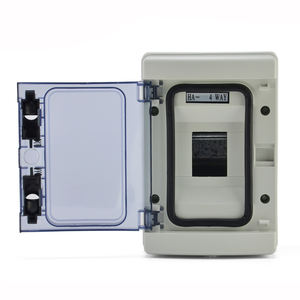 Caja de distribución eléctrica resistente al agua IP65, interruptor de circuito de la serie <span class=keywords><strong>HA</strong></span> de 4 vías, caja de plástico de empalme - Product Image 2