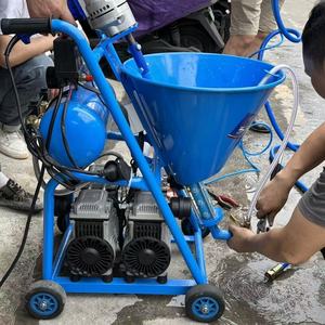 HRD Portable Multifunctional <b>Waterproof</b> Coating & Putty <b>Spraying</b> Machine 25L 4kW Power High Efficiency - Product Image 3