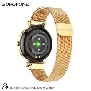 Borofone OEM BGA12 Zinc Alloy Fashion Lady 1.28 Inch HD Full <strong>Touch</strong> <strong>Screen</strong> <strong>Smart</strong> <strong>Watch</strong> - Product Image 3