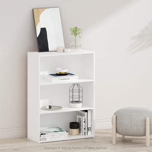 Librería Minimalista de Bambú de 3 Niveles, Resistente y Independiente, para Oficina en Casa y Estudio - Product Image 1