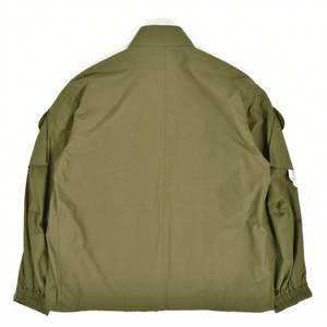 Vente en gros 2023 vente chaude durable coton/nylon mélangé vert foncé toile Safari veste support coupe-vent écologique pour les hommes - Product Image 2