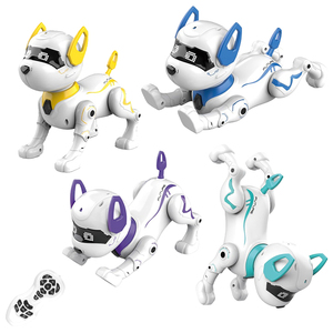 Multifunktion ale Aktionen Musikalisches Tanzen Fernbedienung Haustier Intelligenter programmier barer Roboter Smart RC Stunt Robot Hundes pielzeug für Kinder - Product Image 1