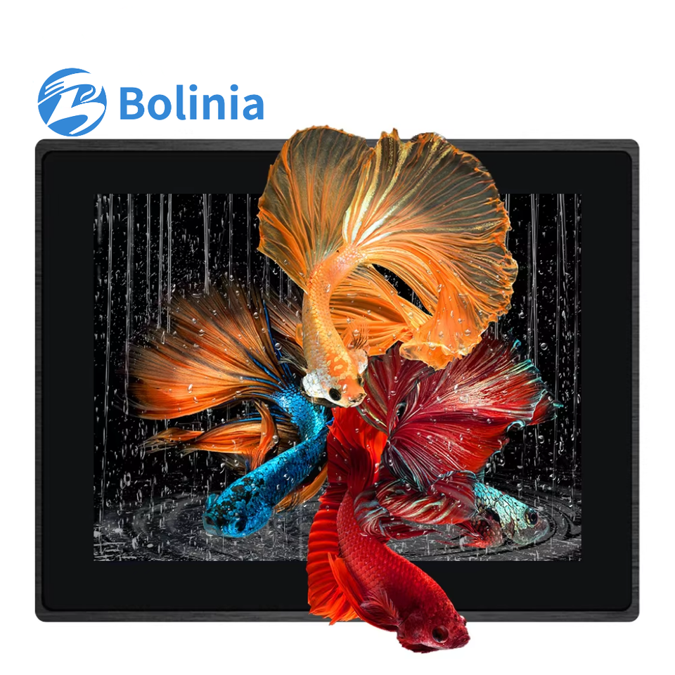 Custom Industrial IPS Touch Screen Monitors 10-23 Inch Capacitive Touchscreen LCD Display with Built-in Speaker for Desktop