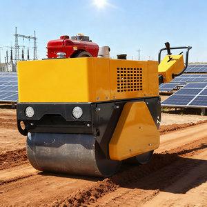 รถบดถนนขนาดเล็กแบบดรัมคู่เครื่องจักรถนนลูกกลิ้งถนน1ตัน2ตัน<span class=keywords><strong>3</strong></span>ตัน - Product Image 1