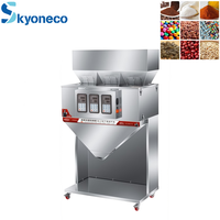 Nouvelle machine de distribution industrielle multi-têtes pour les sachets de café, de thé en poudre, de fruits secs et de papier