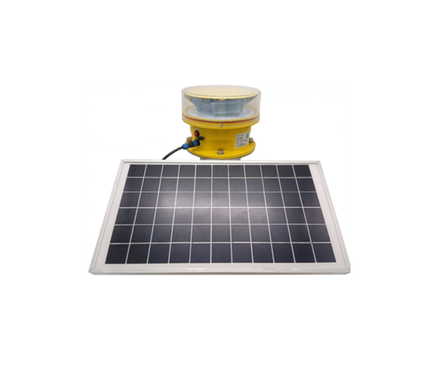 LED Solar Powered Medium-intensity Aviation Obstruction Light Aircraft warning light
