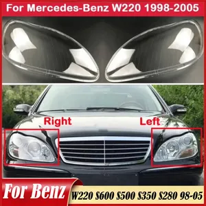 เลนส์ไฟหน้ารถยนต์ StarNav สำหรับ Benz W220 S600 S500 S350 S280 ปี 1998-2005 ฝาครอบไฟหน้ารถยนต์ ฝาครอบโคมไฟ ให้แสงสว่าง - Product Image 3