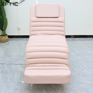 Salon de beauté de luxe 3 moteurs lit d'esthéticienne rose hauteur réglable <span class=keywords><strong>spa</strong></span> électrique lit de massage du visage de beauté moderne avec lumière LED - Product Image 5