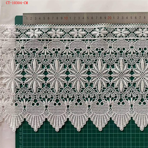 Rộng ren trimtulle lưới may vá Ribbon frills ren cổ áo đàn hồi Ruffle Trim cho may quần áo DIY may mặc Vải - Product Image 4