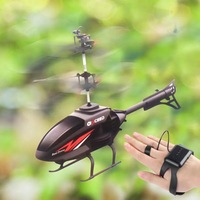 Ferngesteuertes Kampfflugzeug-Spielzeug Neuer Elektrischer Kinder-Helikopter aus Kunststoff für Anfänger für Partyspiele und Zubehör