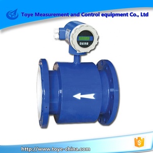 Factory Price 4-20mA Flanged Pipeline Type Magnetic <strong>Flow</strong> <strong>Meter</strong> Sensor - Product Image 3