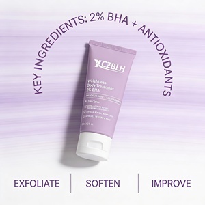 OEM/ODM Traitement corporel en apesanteur <span class=keywords><strong>2</strong></span>% <span class=keywords><strong>BHA</strong></span>, <span class=keywords><strong>lotion</strong></span> <span class=keywords><strong>exfoliante</strong></span> à l'acide salicylique et à la camomille, hydratant pour la kératose pilaire - Product Image 3