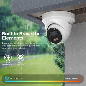HIK 4MP 8MP rilevamento del movimento a due vie Audio 4K sicurezza CCTV telecamera di rete poe ip telecamera - Product Image 6