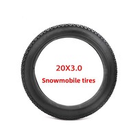 Pneu extérieur en caoutchouc pour vélo électrique 20 24 26 pouces X3.0 4.0 pliable sans chambre à air, bande de roulement Knooby, vitesse variable, anti-crevaison, élargi et large