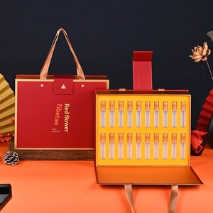 Custom <b>Book</b> & Plane <b>Box</b> for Cordyceps Saffron Gift Sets Colorful Packaging - Product Image 1